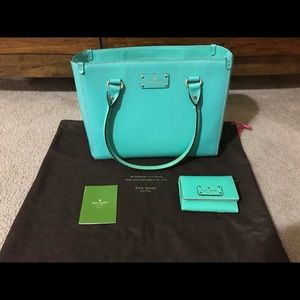 Kate Spade Wellesley Purse + Matching Wallet